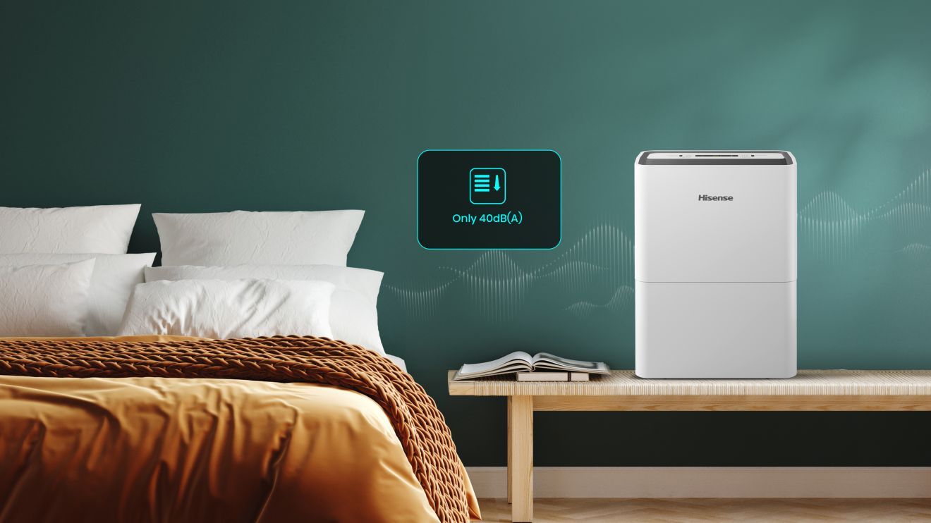 Hisense Bardzo cicha praca osuszacza