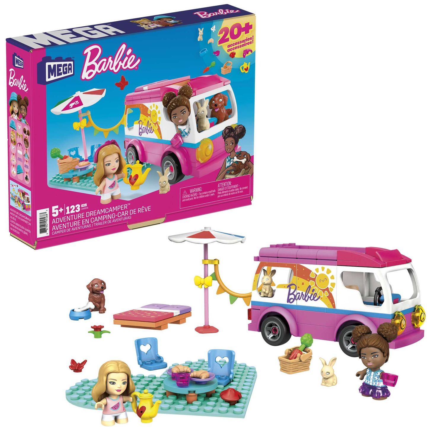 Mega Construx™ Barbie® Wymarzony kamper