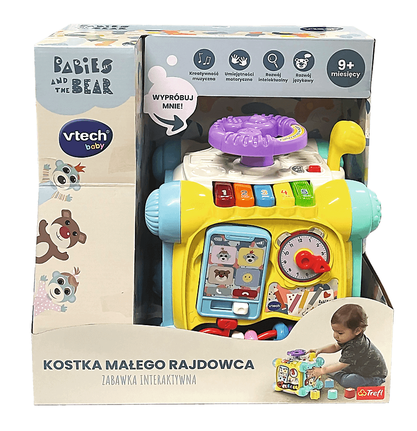 VTech Bobaski i Miś, Kostka Małego Rajdowca