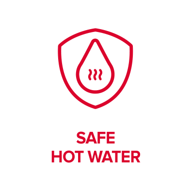 Ariston ikona safe hot water