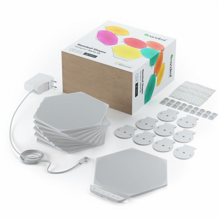 Nanoleaf w opakowaniu