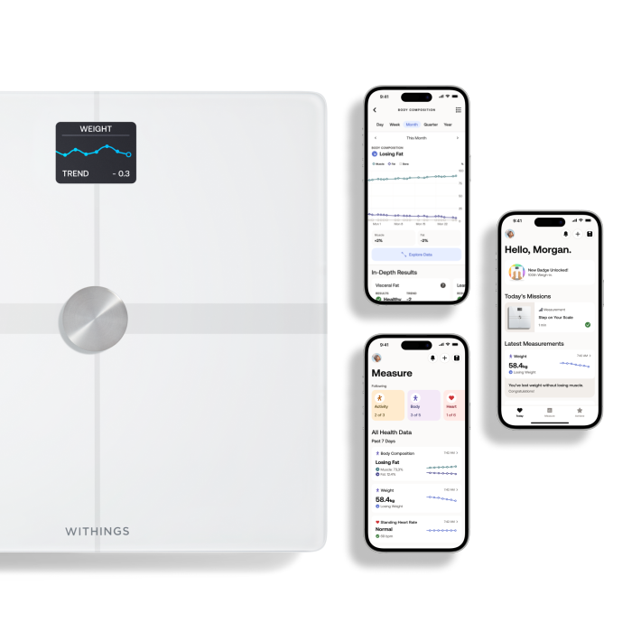 Withings Body Smart ekran