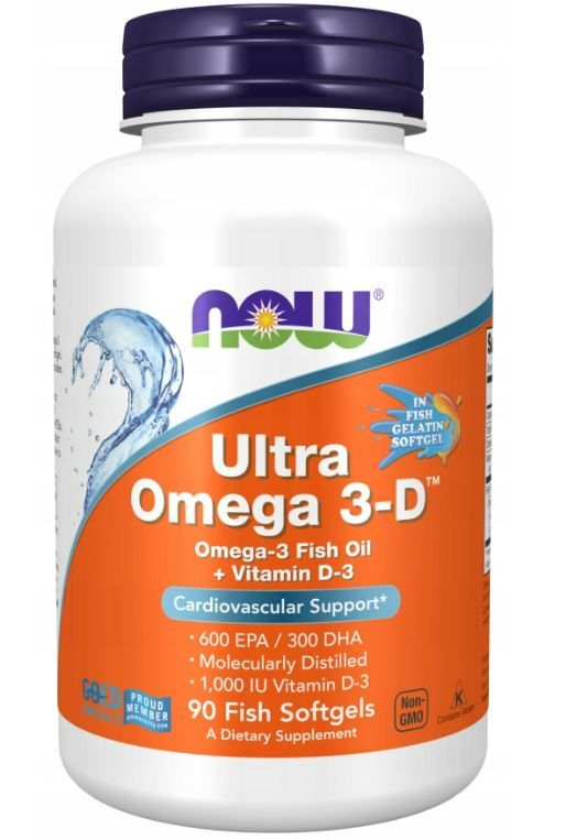 Now Foods Ultra Omega 3 500 Epa 250 Dha 90 Kap