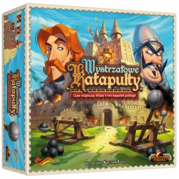 Gra planszowa FoxGames Wystrzałowe Katapulty