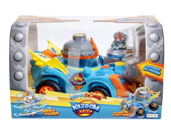 Super Zings Things Kazoom Racer Pojazd + Kid Kazoom