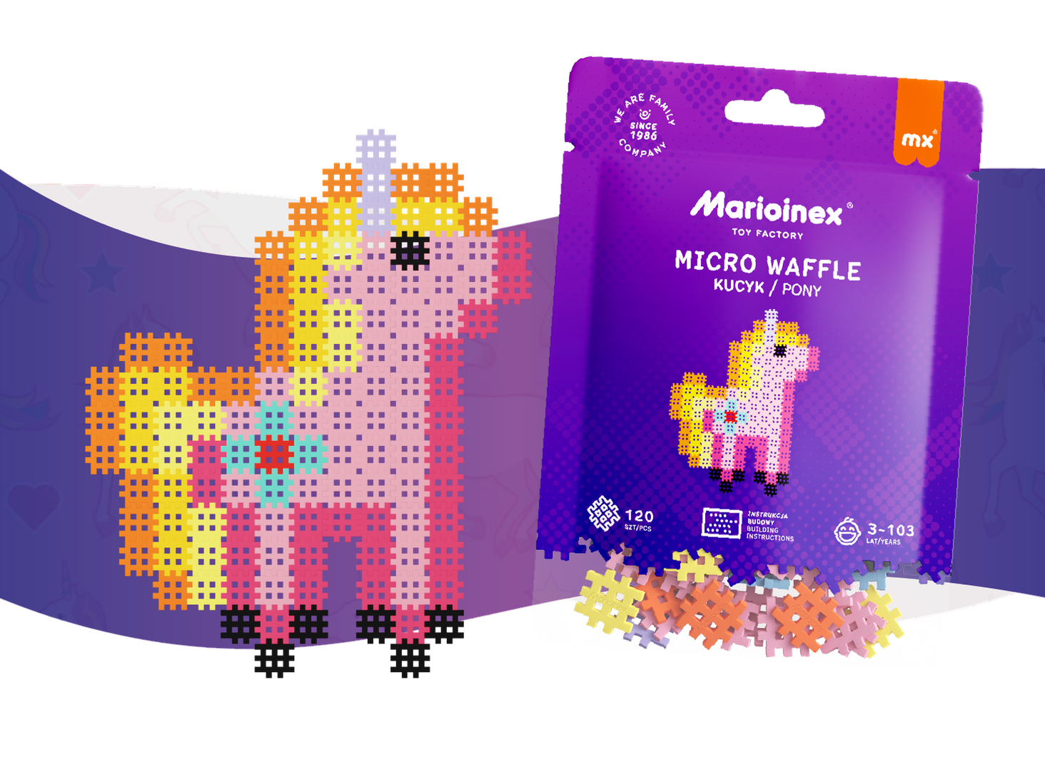 Marioinex Micro Waffle Kucyk_2