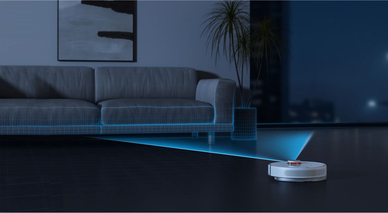 Xiaomi Robot Vacuum X10 Mopowanie w ciemności