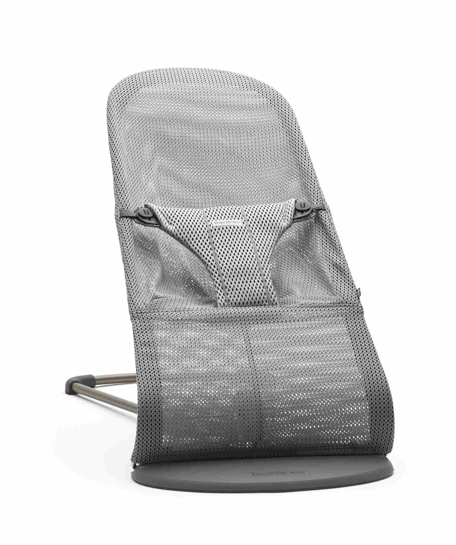 BABYBJORN BLISS MESH LEŻACZEK SZARY