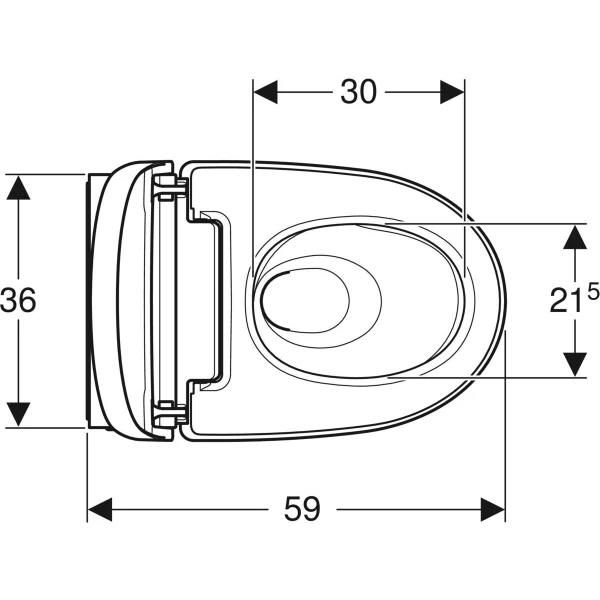 geberit rysunek techniczny