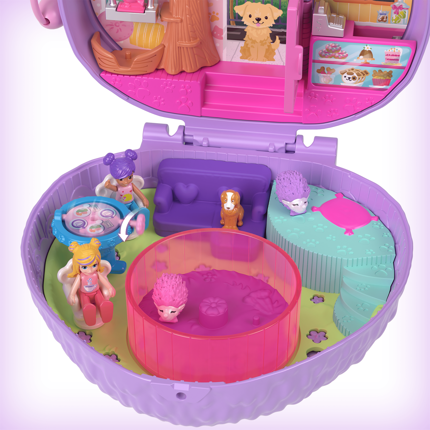 Mattel Polly Pocket zestaw Kawiarenka jeżyka 4