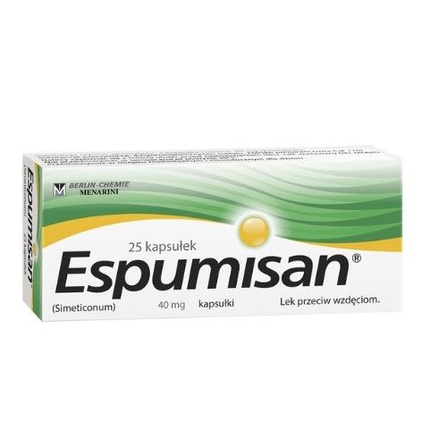 Espumisan 40mg 25 kapsułek