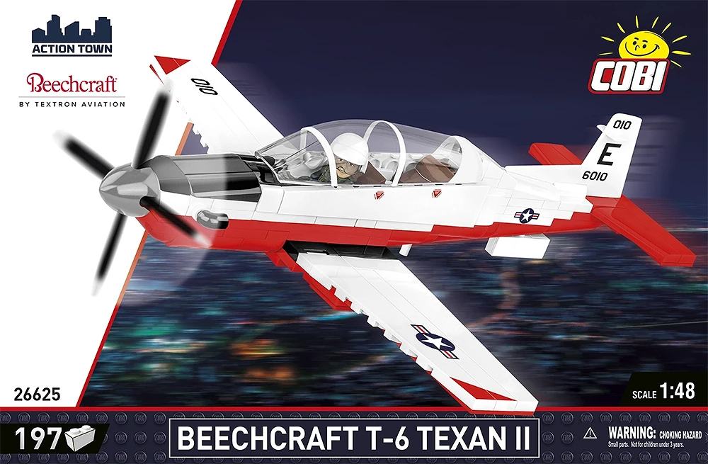 COBI Action Town Beechcraft T-6 Texan II baner