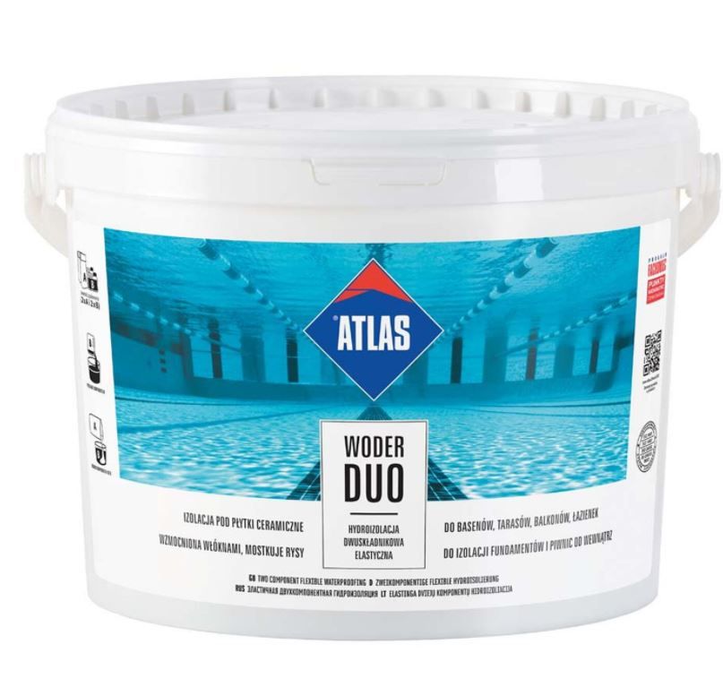 Atlas Hydroizolacja Woder Duo 16 Kg