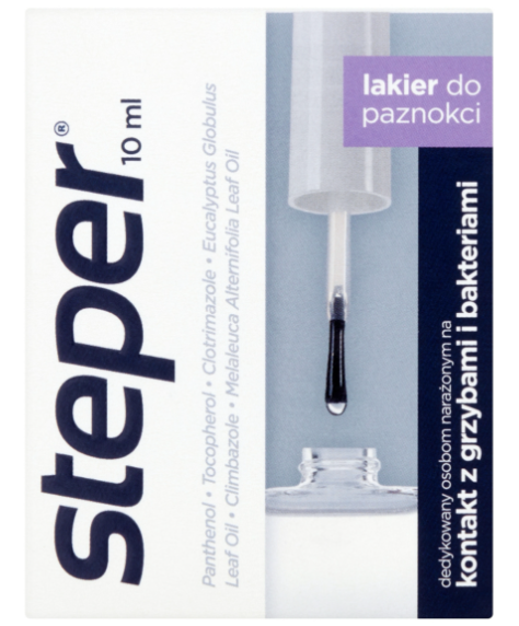 Steper lakier do paznokci leczniczy 10ml - 2