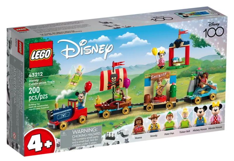 LEGO Disney 43212 Disney — pociąg pełen zabawy