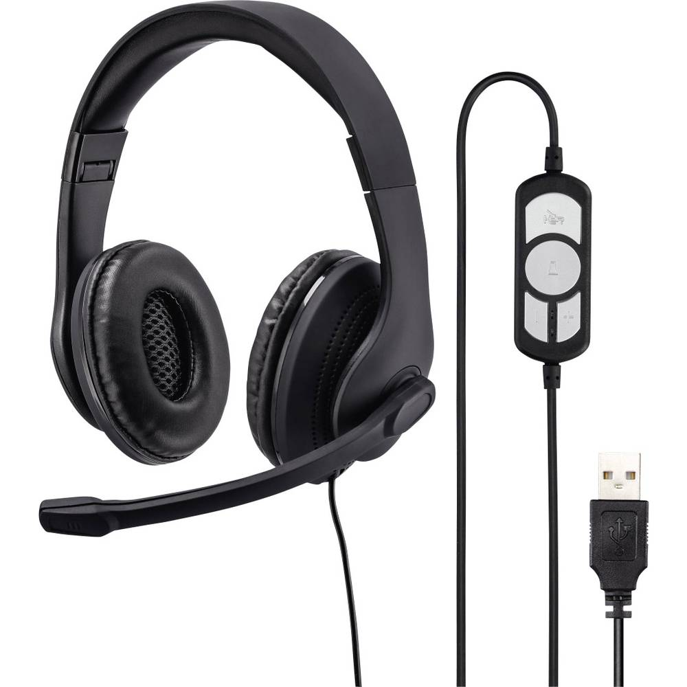 SŁUCHAWKI KOMPUTEROWE HS-USB300
