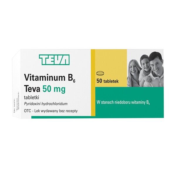 Vitaminum B6 50mg