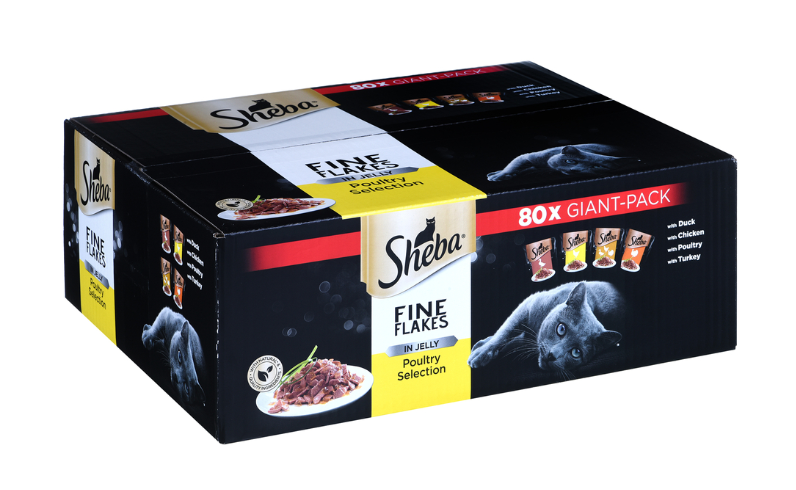 Sheba DelicacyDrobiowe Smaki w galaretce 80*85g -1