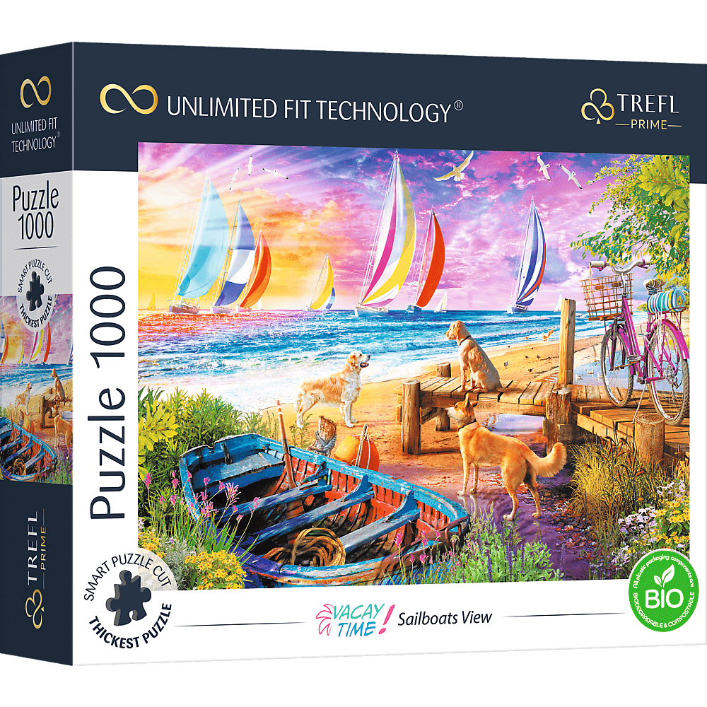 Puzzle Prime 1000 el. Sailboats View