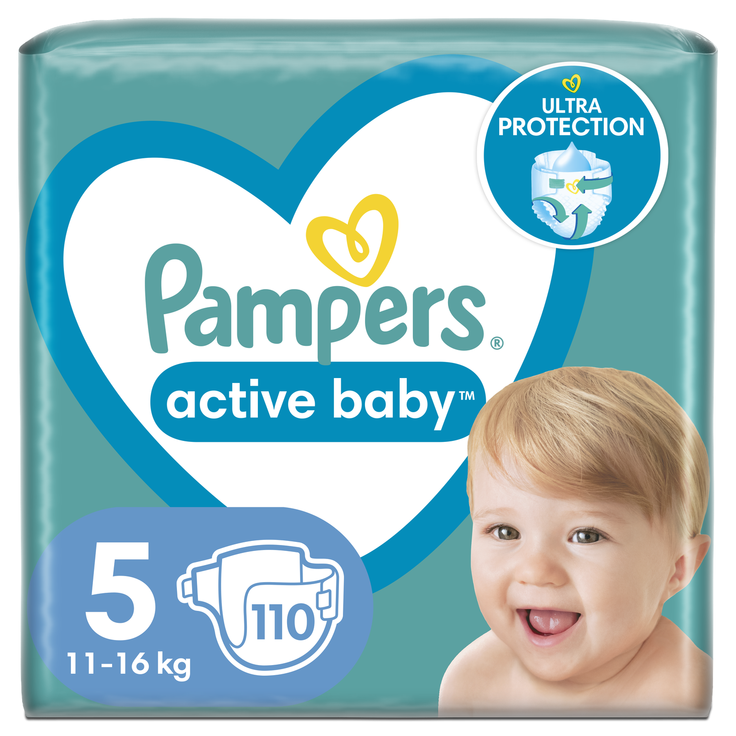 Pampers Active Baby rozmiar 5, 110 szt. 11kg-16kg