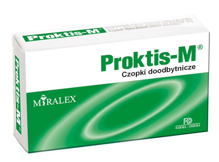 Proktis-M czopki 10 sztuk