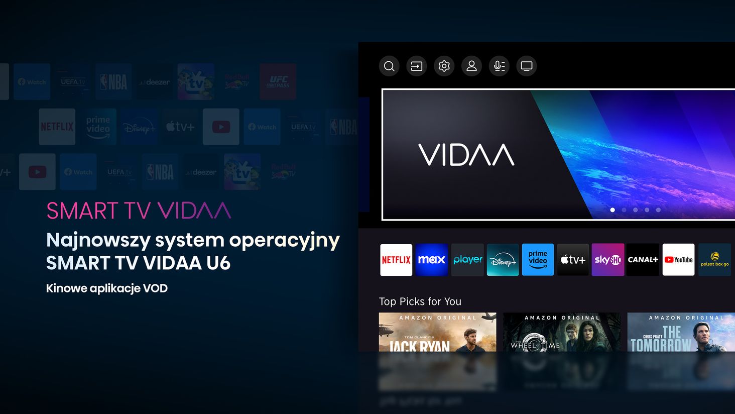 Hisense Upgraded-Vidaa-U6