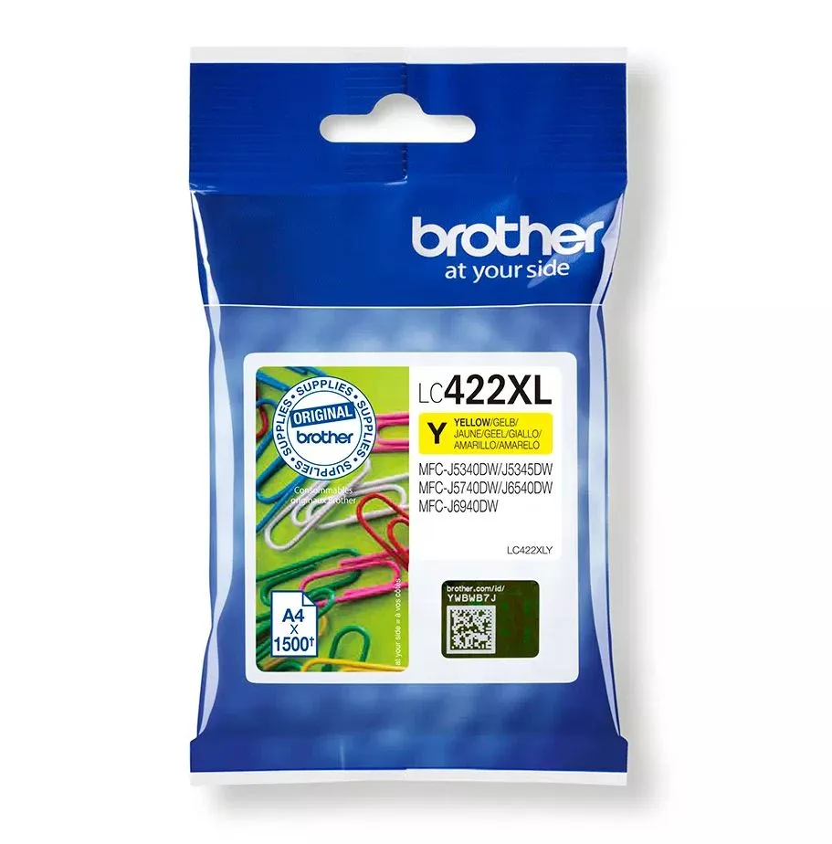 Brother LC-422XLY zdjęcie opakowania