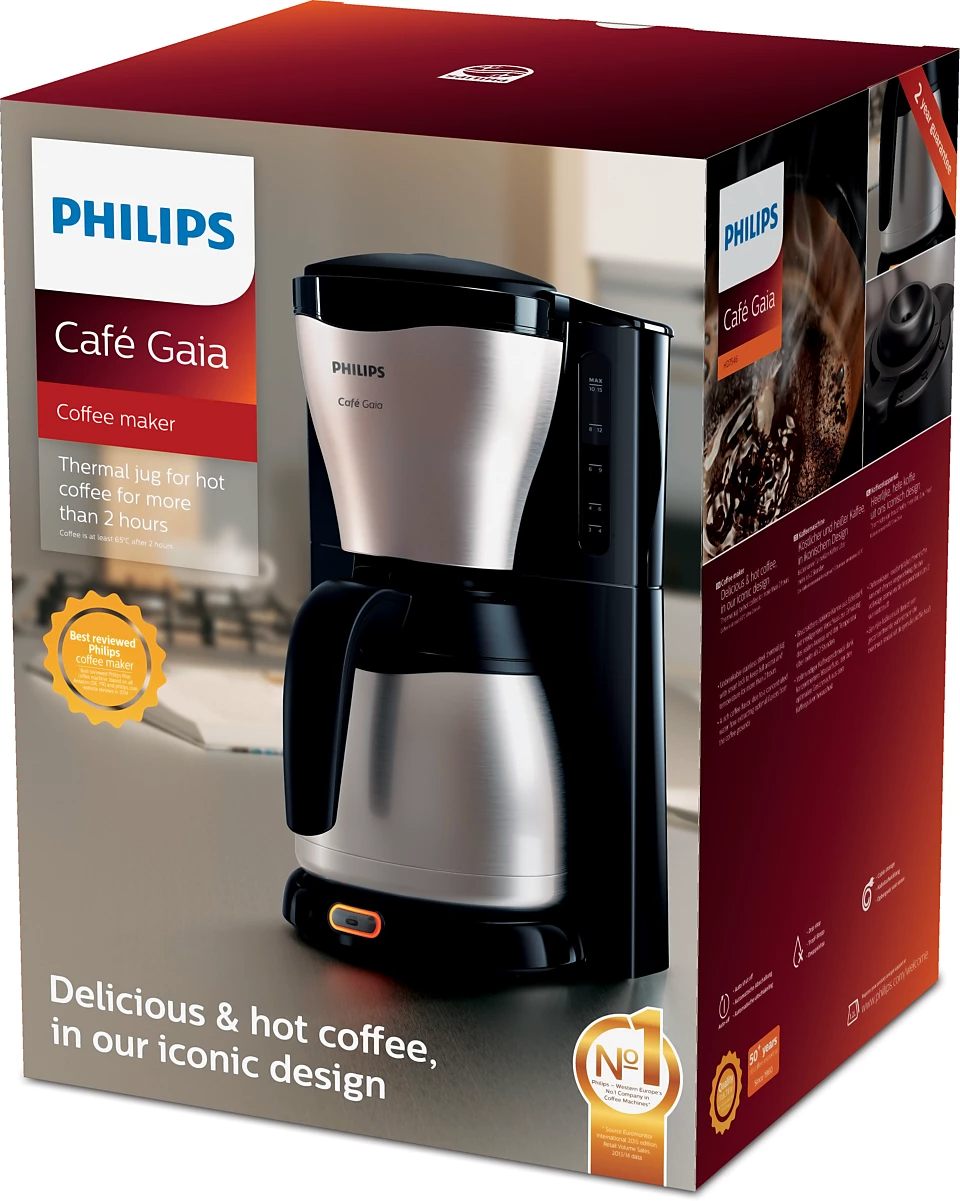 PHILIPS CAFE GAIA HD7546/20 METAL - 8