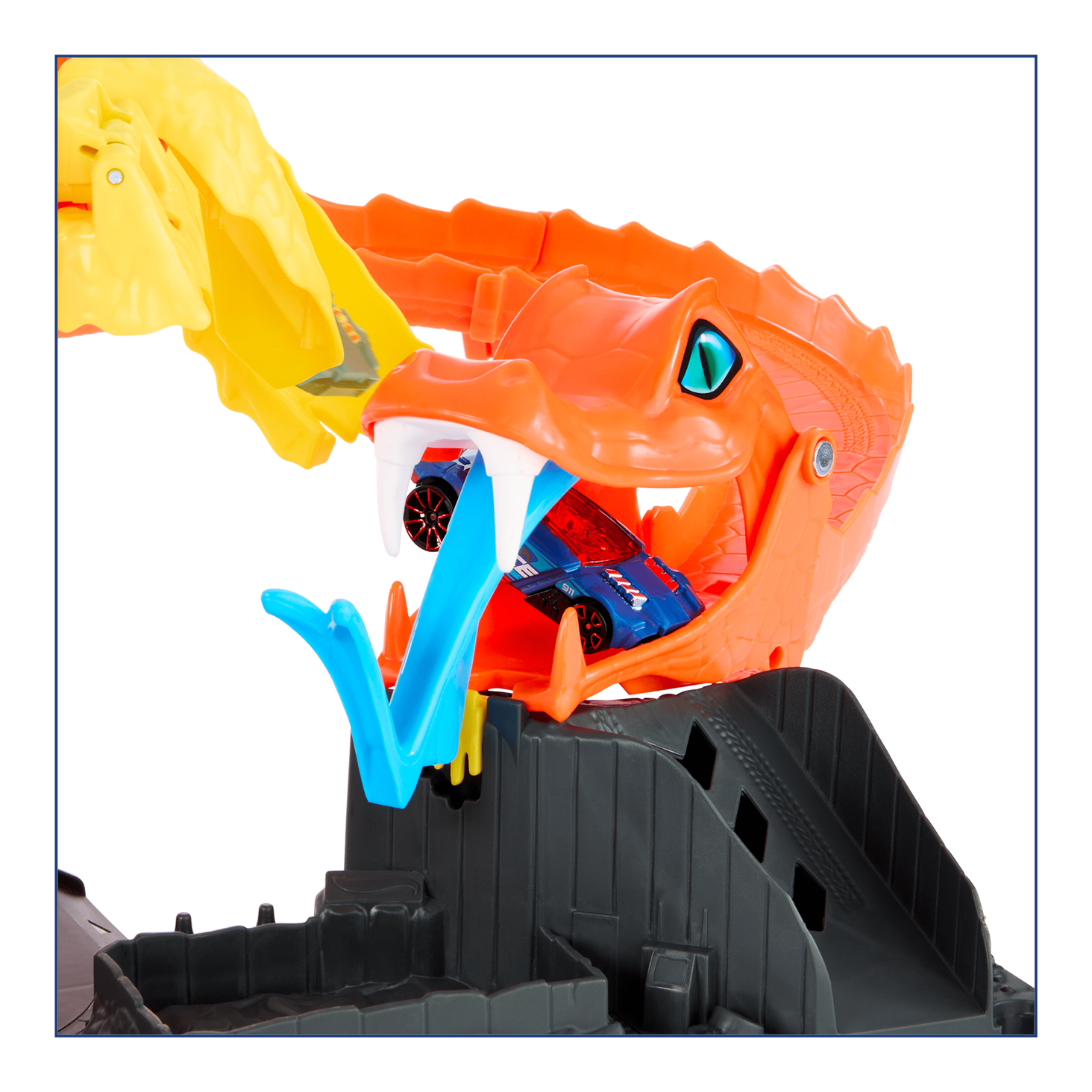 Hot Wheels City Odjazdowa pizza – Atak kobry Zestaw 6
