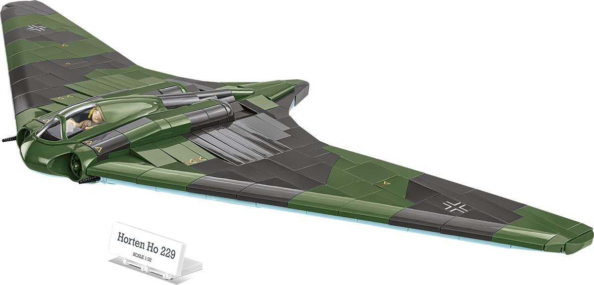 COBI Horten Ho 229 model z tabliczką