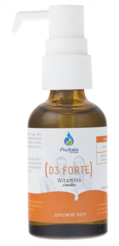 MEDICALINE Avitale witamina D3 forte 30ml
