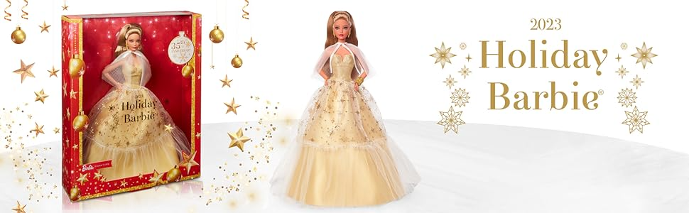 Barbie Signature Lalka świąteczna produkt
