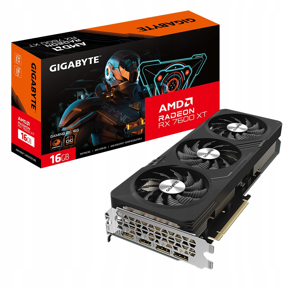 Gigabyte Radeon RX 7600 XT GAMING OC 16GB PCI-E GDDR6