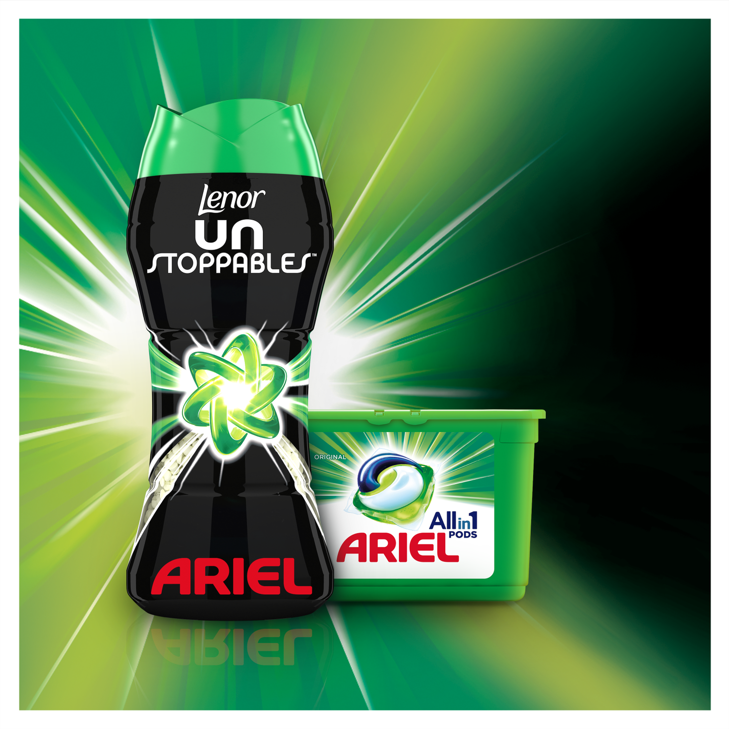 Lenor Unstoppables Scent of Ariel 140g zdj produktu 2