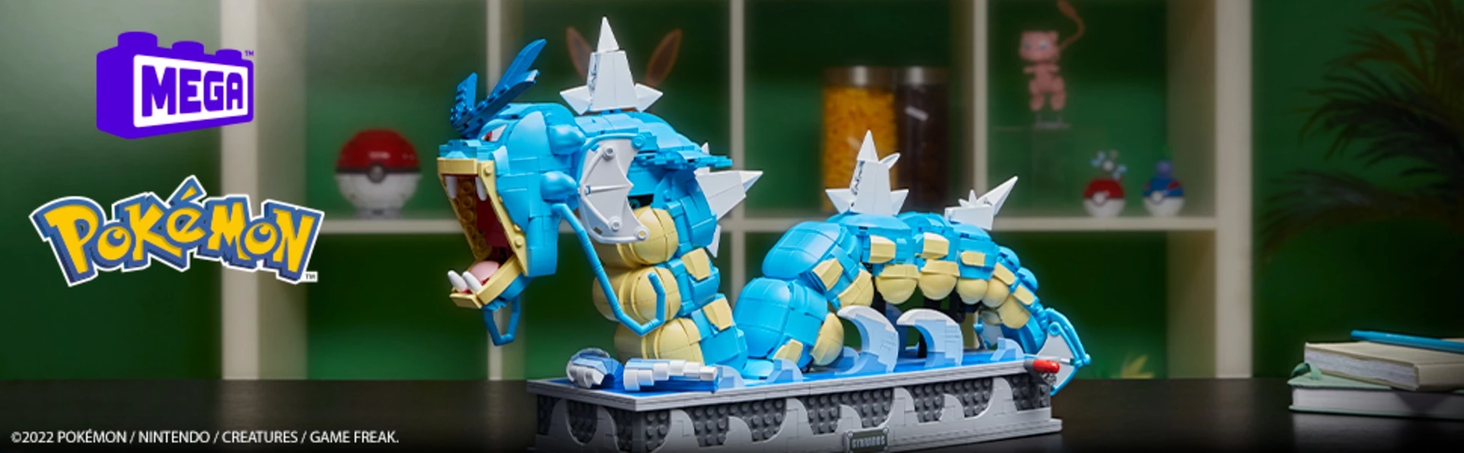 Mega Pokemon Gyarados Kolekcjonerski do ustawiania HGC24