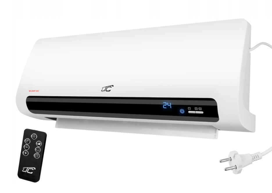 Termowentylator kurtyna powietrzna LTC + pilot - 1