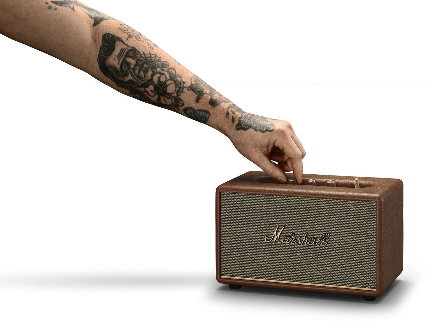 Marshall Acton III Głośnik Bluetooth Brązowy