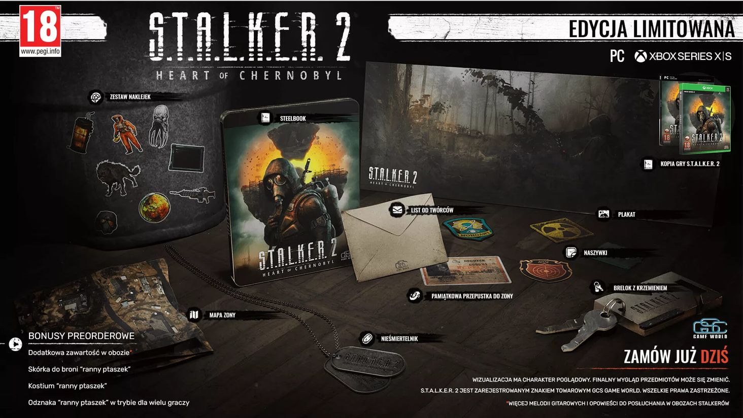 S.T.A.L.K.E.R. 2 Serce Czarnobyla Edycja limitowana