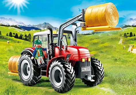 Playmobil Country Duży Traktor Z Wyposażeniem 6867