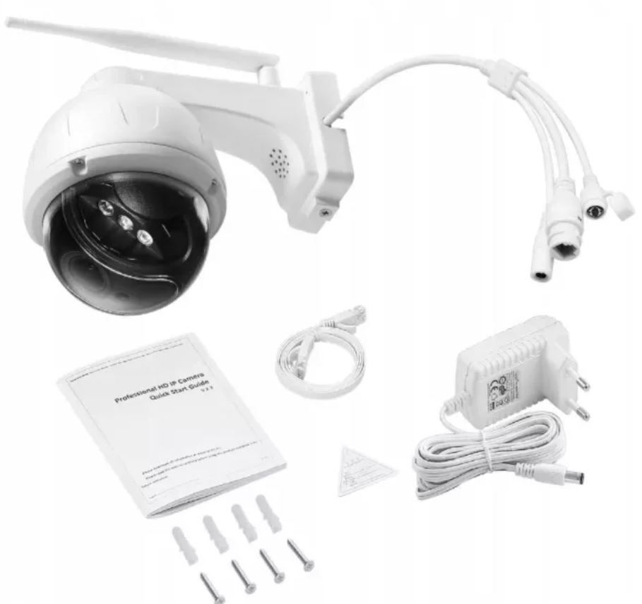 Kamera Zewnętrzna Obrotowa Wifi 5Mpx 4Mpx - 2