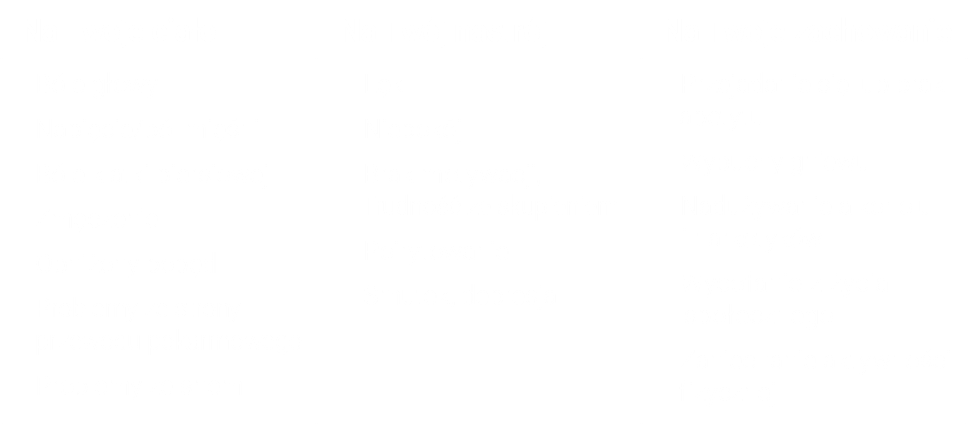 Valused Płyn - tabelka