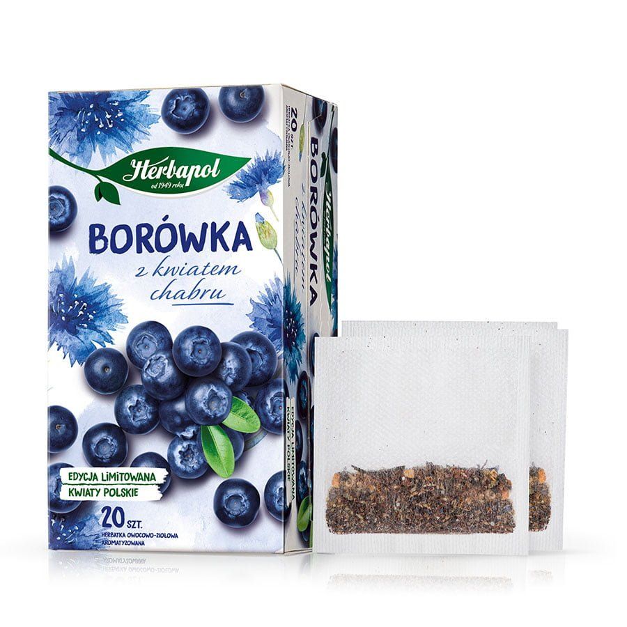 Herbapol Borówka z kwiatem chabru 1