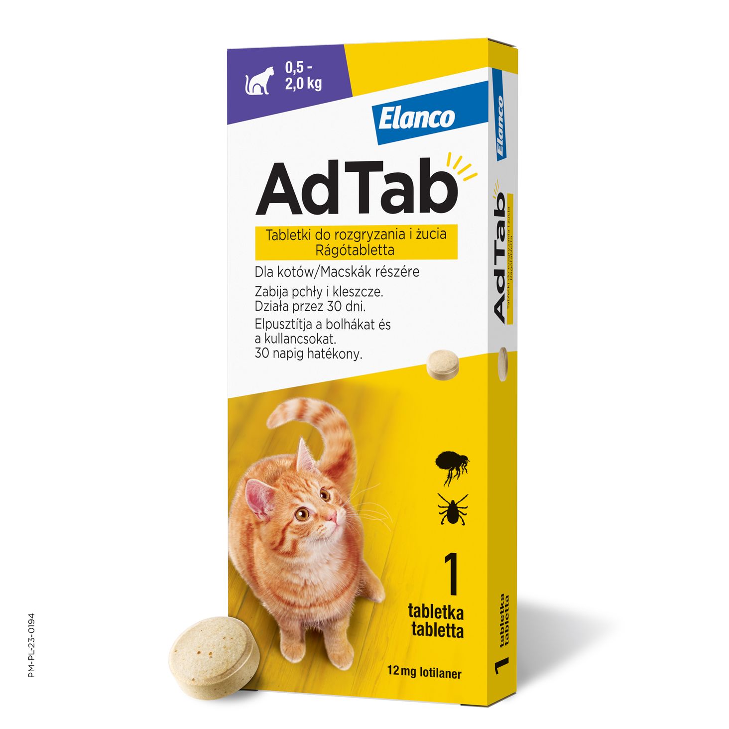 Elanco AdTab Cat 0,5-2 kg