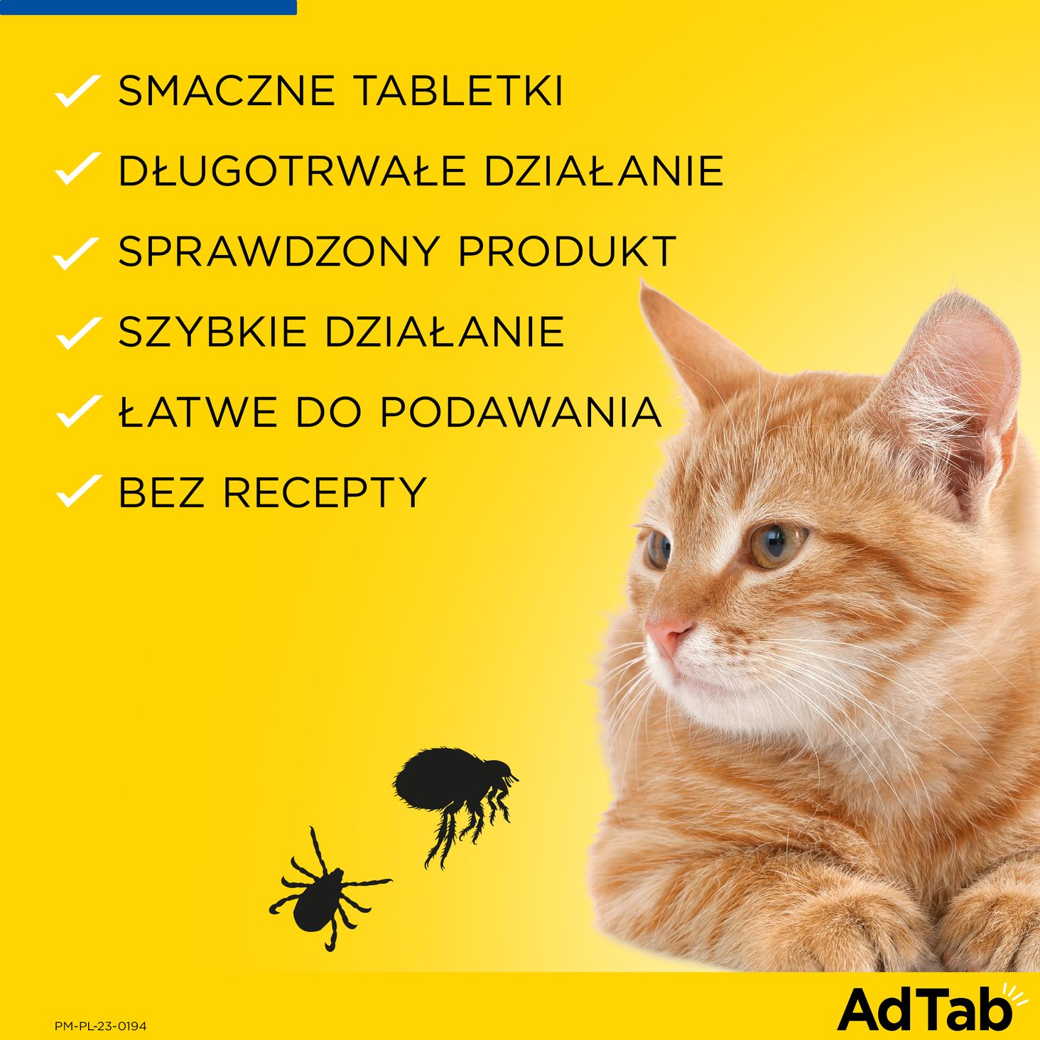 Elanco AdTab Cat 0,5-2 kg - wyróżniki