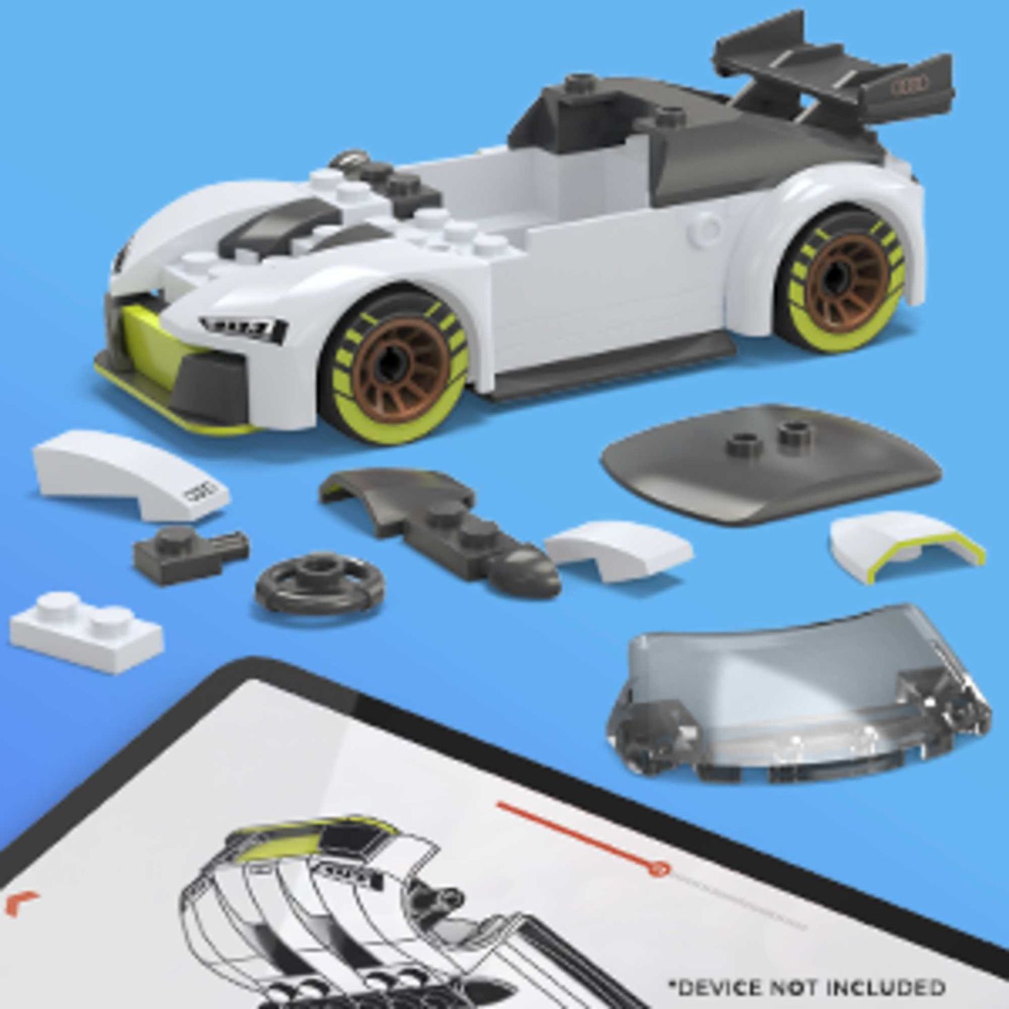 MEGA™ Hot Wheels® Audi R8 LMS GT2 3