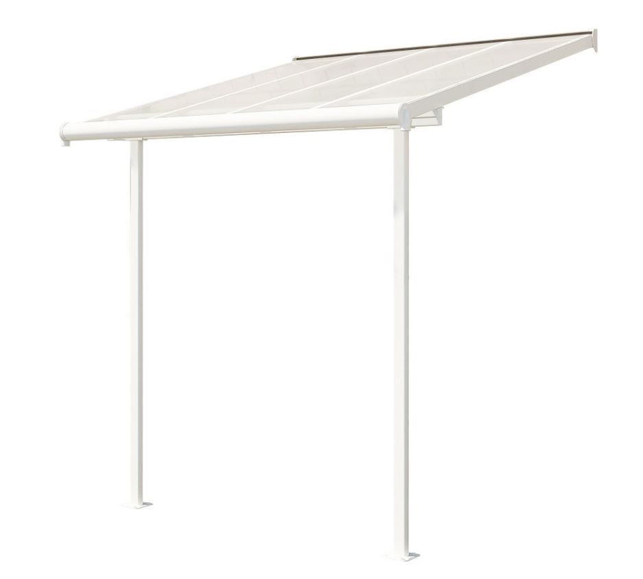 Palram Aluminiowe Zadaszenie Tarasu Sierra 2,3x2,3m Białe