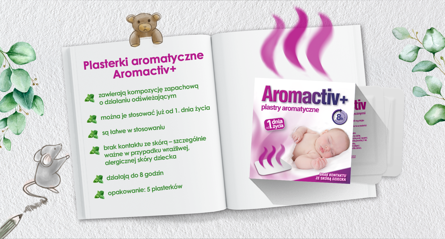 Aromactiv+ plastry aromatyczne