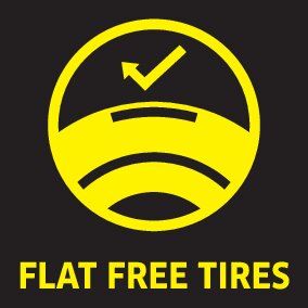 Karcher flat free tires