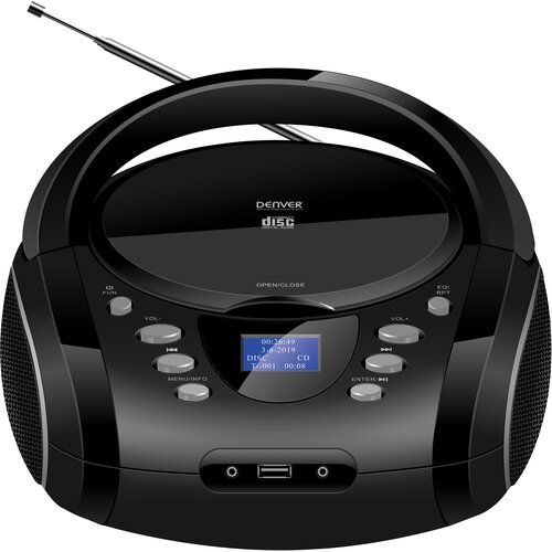 Radioodtwarzacz DENVER TDB-10 Czarny