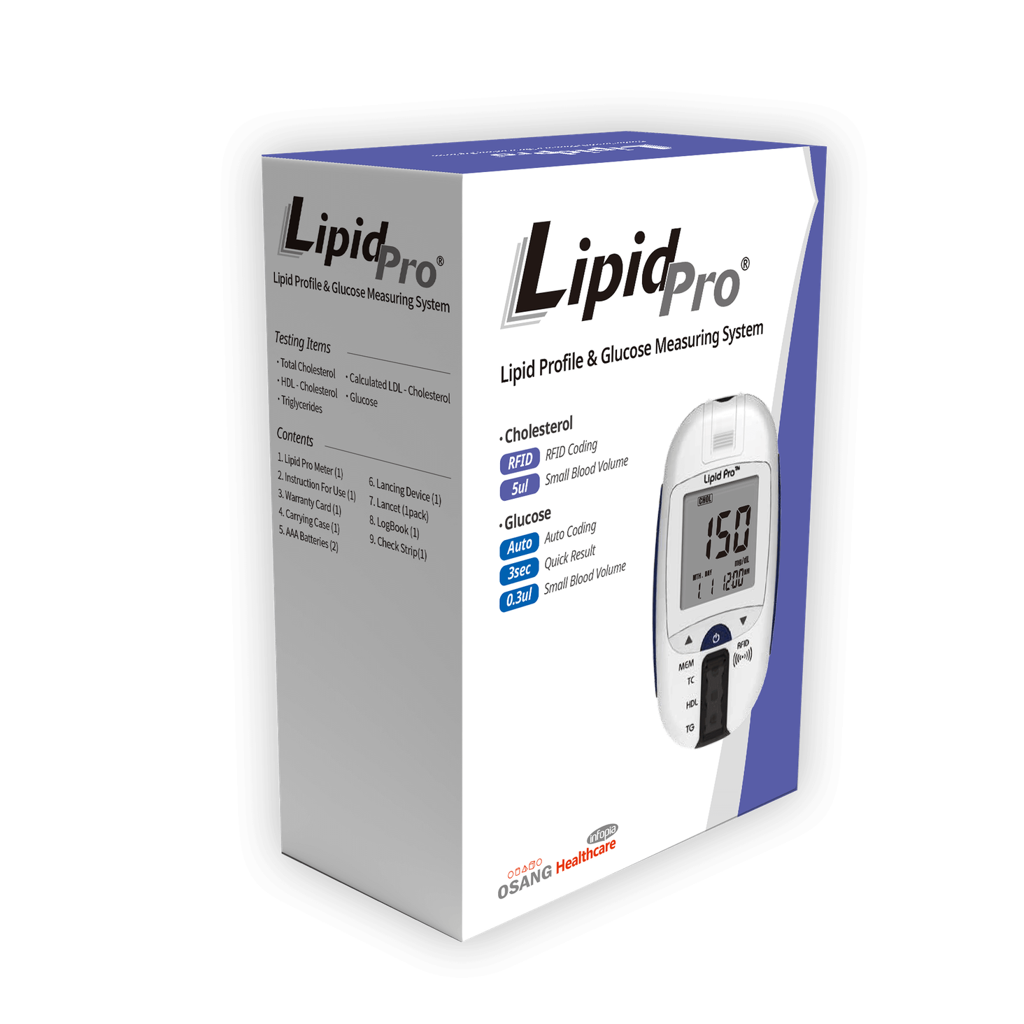 LIPIDPRO aparat do oznaczania profilu lipidowego